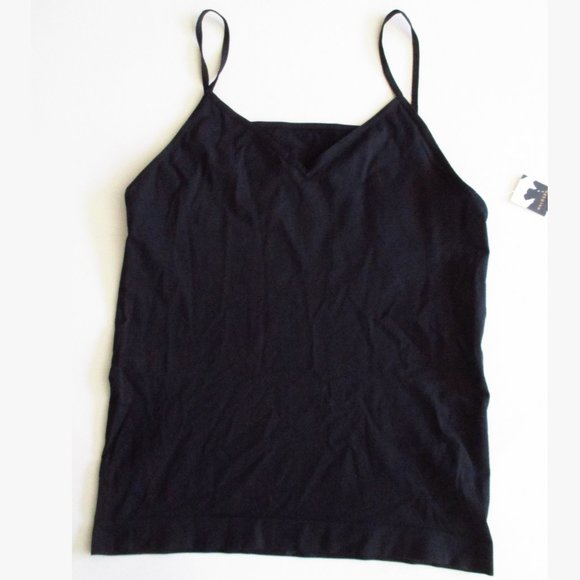 Halogen Tops - NWT HALOGEN SEAMLESS TWO-WAY BLK CAMI TANK TOP 1X
